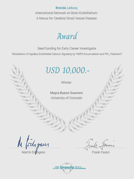 Leducq Early Career Investigator Seed Funding awarded to Mayra!