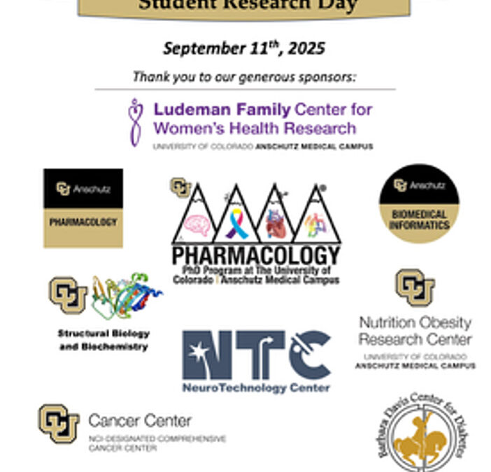 Triple Win at Pharmacology Student Research Day!